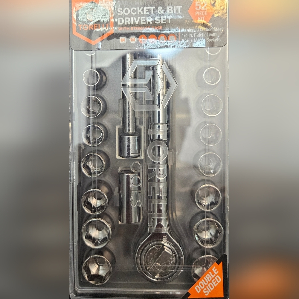 Torelli Socket & Bit Driver Set